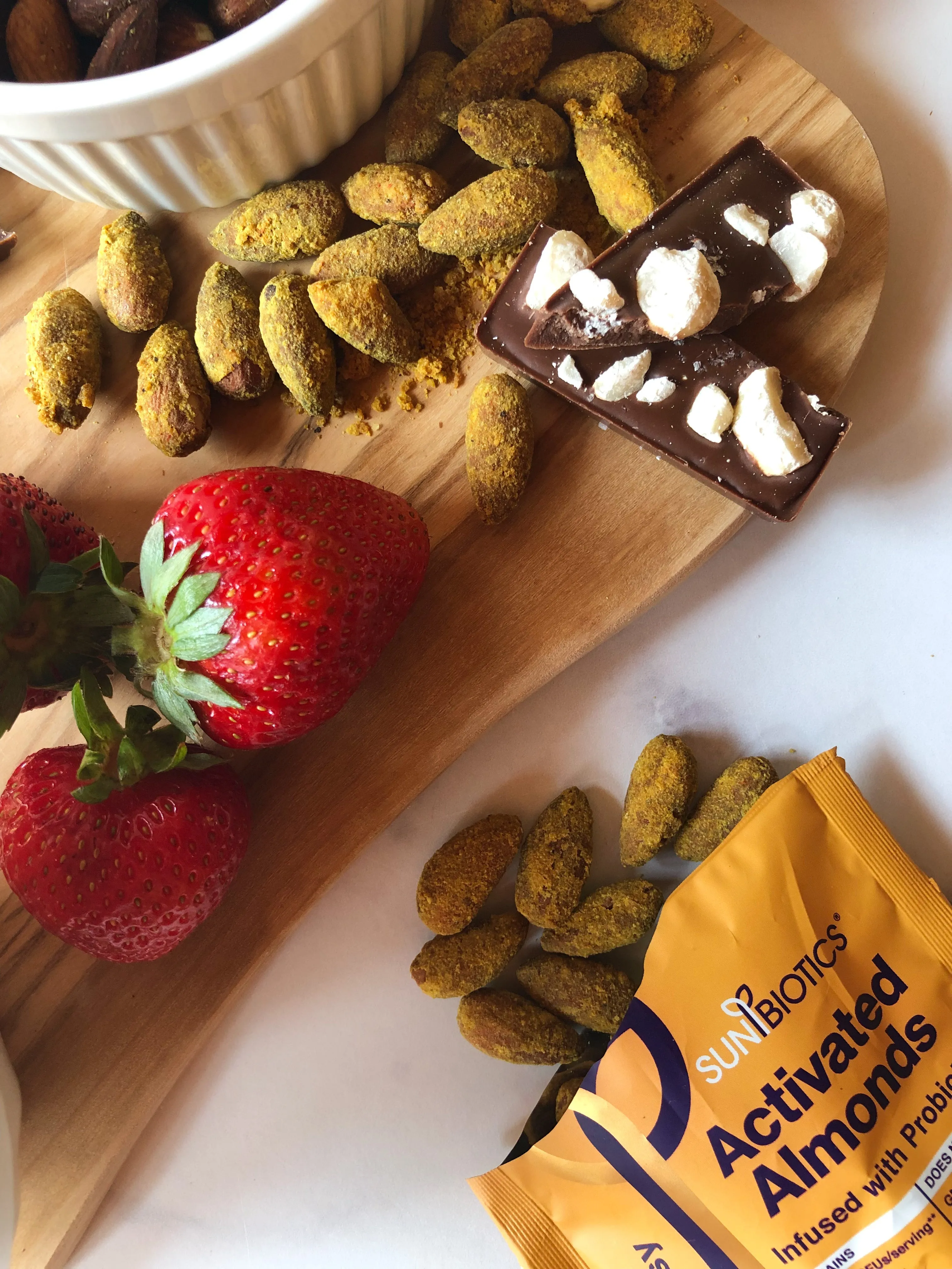 Activated Almonds - Infused with Probiotic - Super Cheesy
