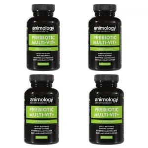 Animology Prebiotic Multi-Vit  Dog Supplements 4 x 60 Capsules