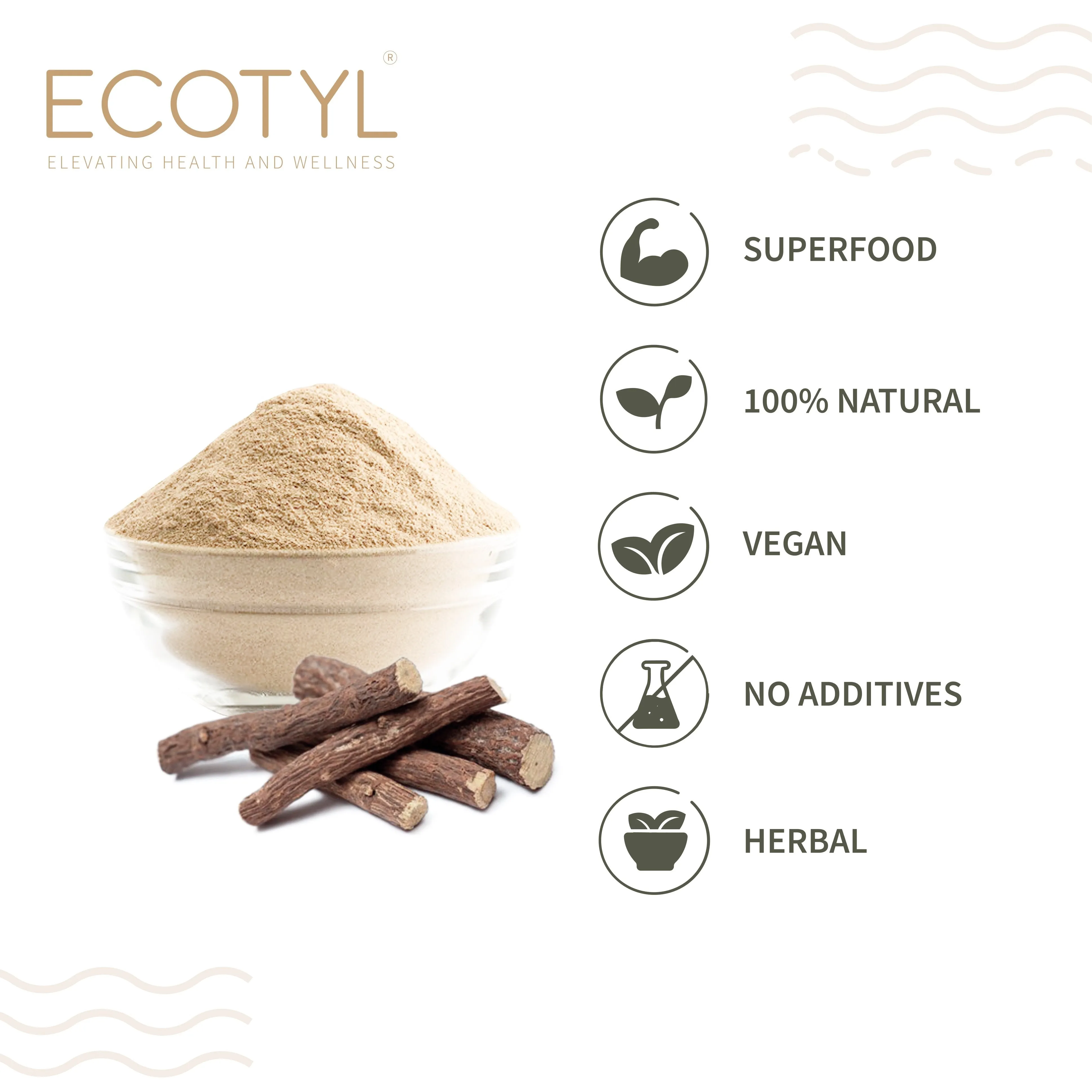Ashwagandha Root Powder for Mental Well Being Energy Booster