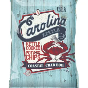 CAROLINA KETTLE - CRAB BOIL CHIPS 5OZ