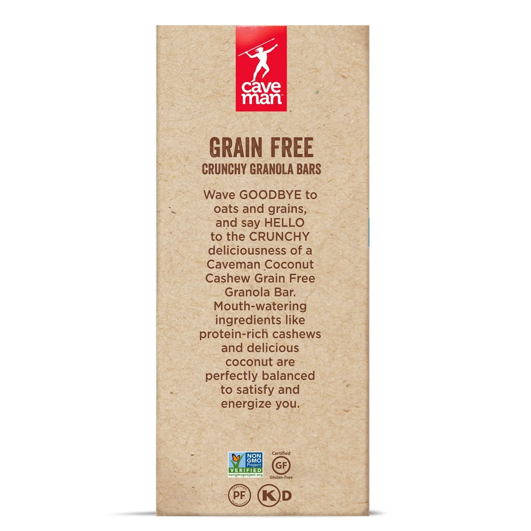 Caveman Foods Grain Free Granola Bar