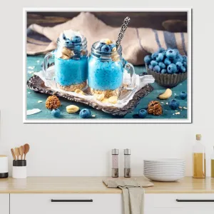 Chia Seeds & Blueberries Pudding