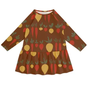 Chicago Dress - Root Vegetables Chestnut