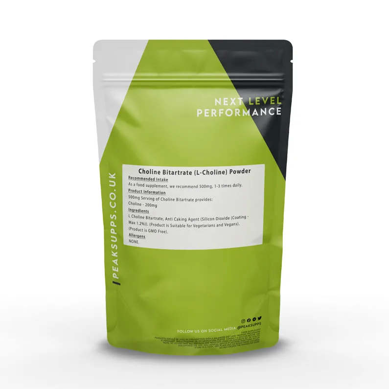 Choline Bitartrate (L-Choline) powder