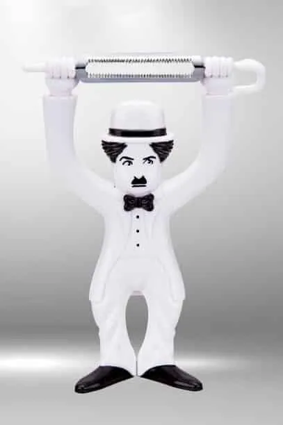 Creative Charlie Chaplin Shaped Plastic Fruits And Vegetables Peelers