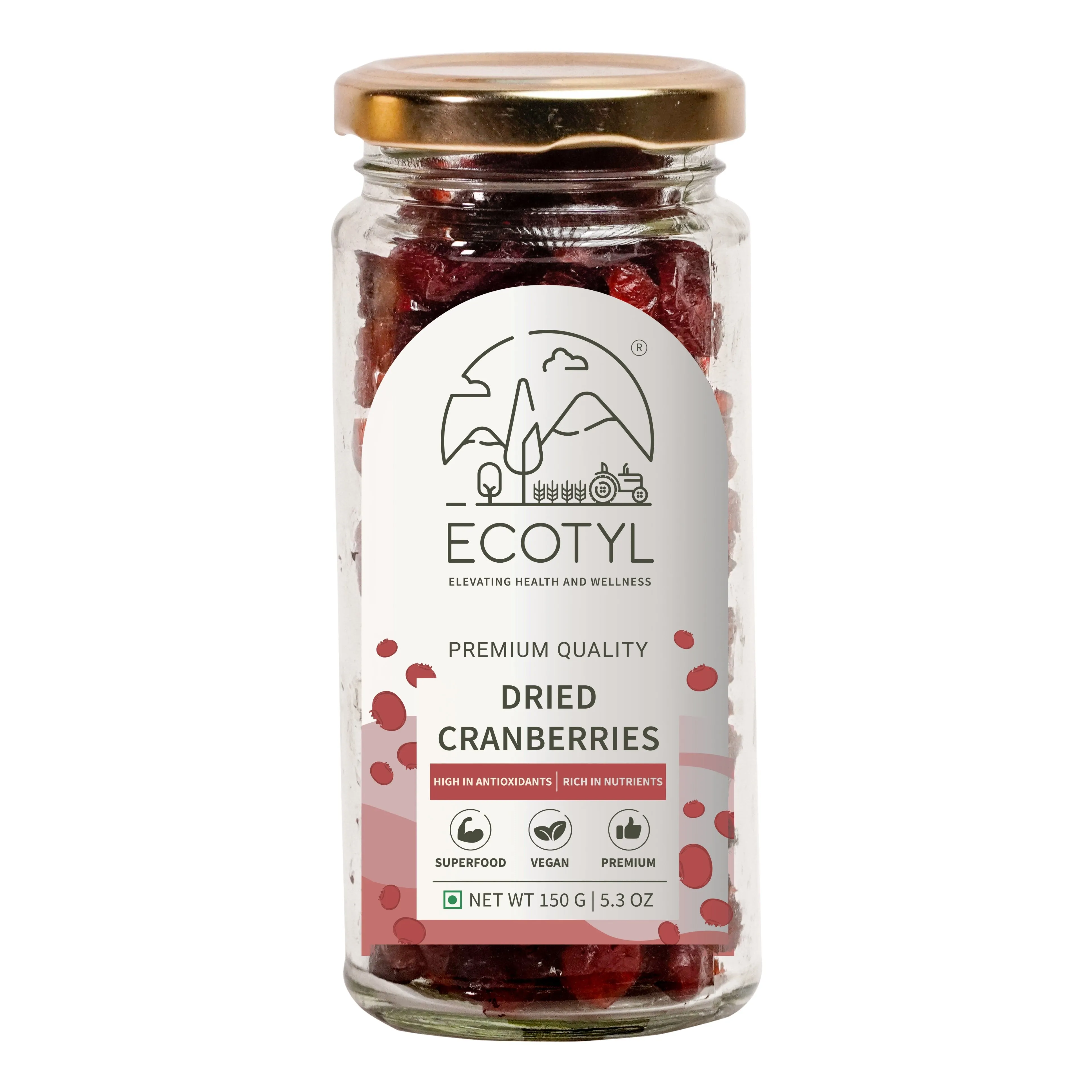 Dried Cranberries Seedless Dried Fruit Healthy Snack