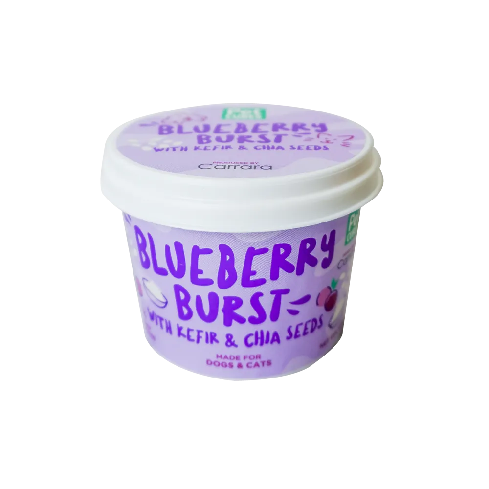 *FROZEN* PetCubes Dogs & Cats Icecream Blueberry Burst 3.5oz ( NOT FOR DELIVERY )