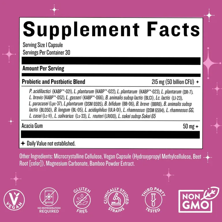 Hot Girl Ish Womens Daily Probiotic