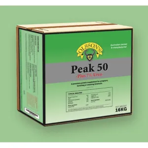 Olsson’s Peak 50 plus 7% Urea - Sheep & Cattle 16kg