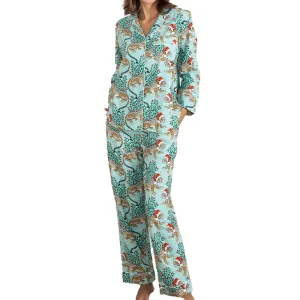 PRINTFRESH | Holly Jolly Bagheera Pant Sleep Set