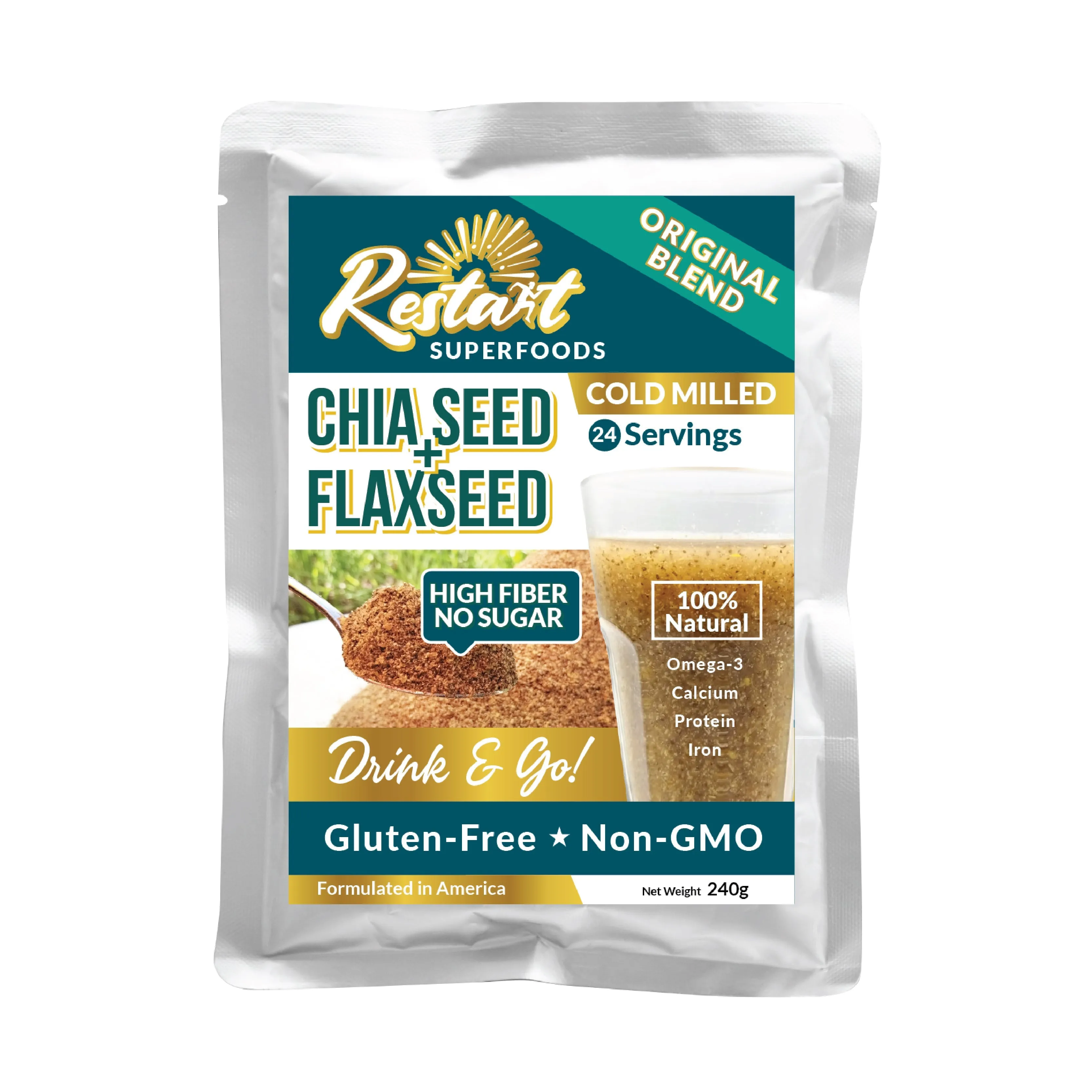 RESTART/240g/ COMBO 2x Original Blend   2 Superior Blend FREE 1x Original Blend [Bundle - Buy 4 Packs Free 1 Pack]