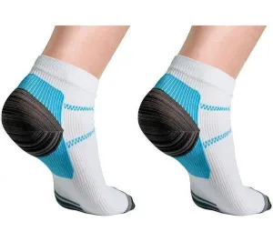ROYALUCK Plantar Fasciitis Short Compression Socks - Advanced Arch & Heel Support
