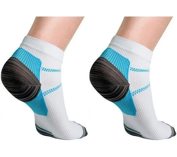 ROYALUCK Plantar Fasciitis Short Compression Socks - Advanced Arch & Heel Support