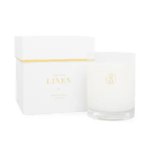 Signature Crisp White Linen Candle