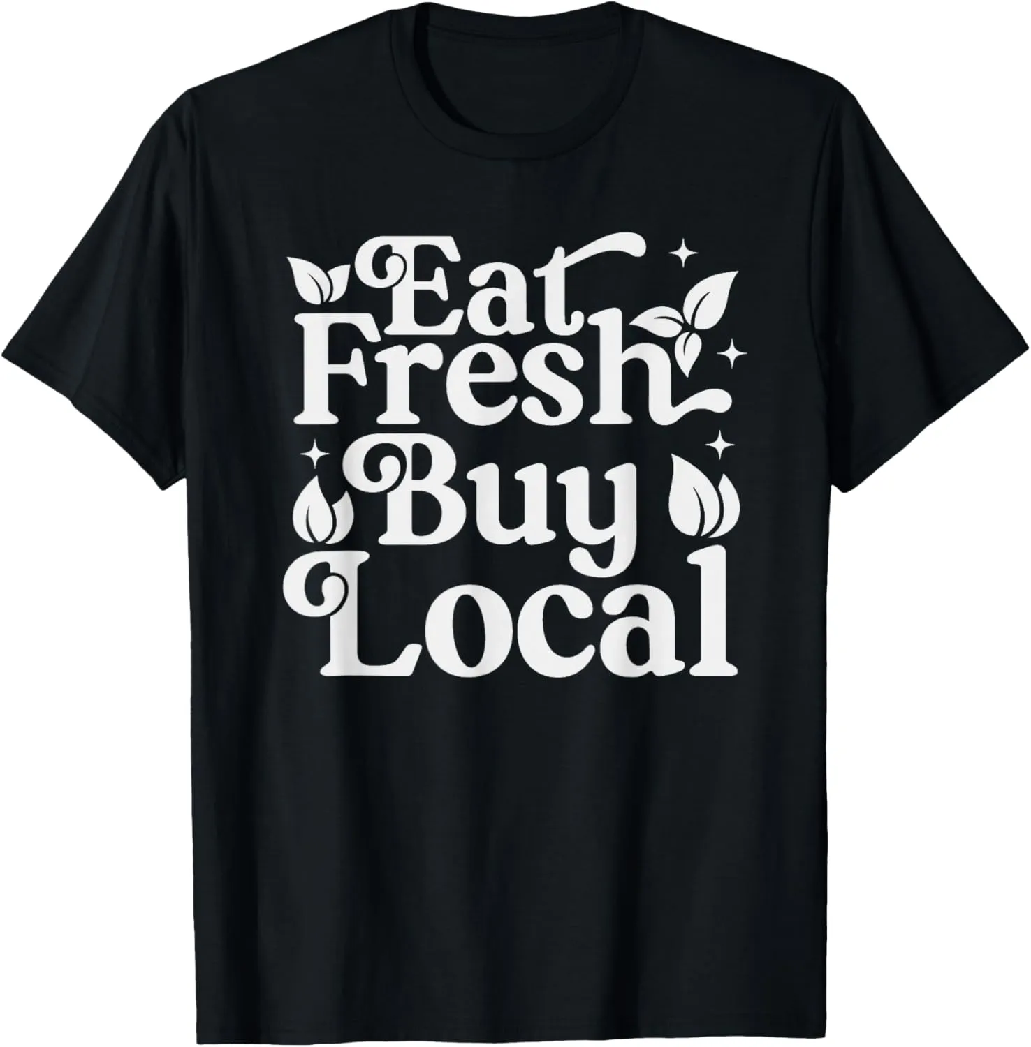 Support Farmer Eat Fresh Buy Local Farmers Market vegetable T-Shirt