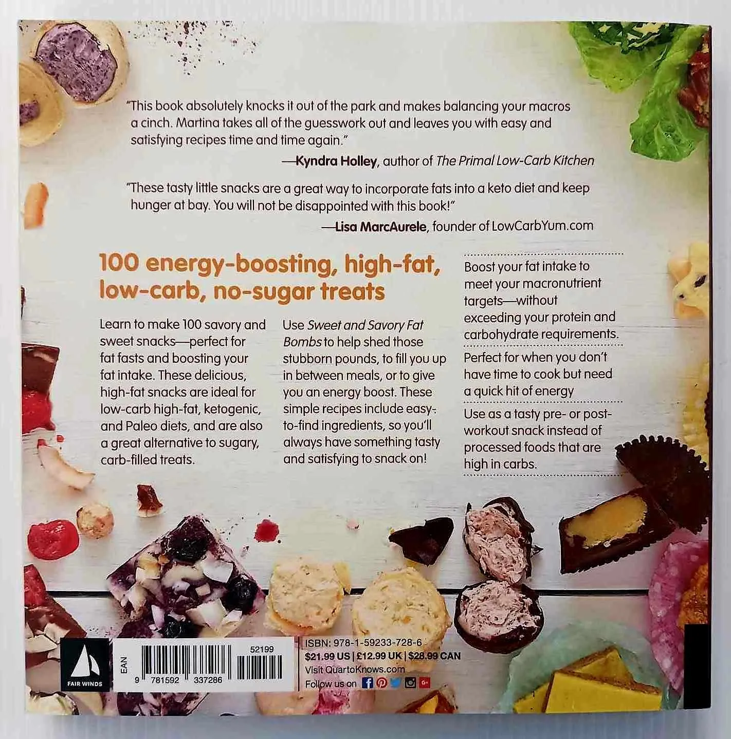 SWEET & SAVORY FAT BOMBS - Martina Slajerova