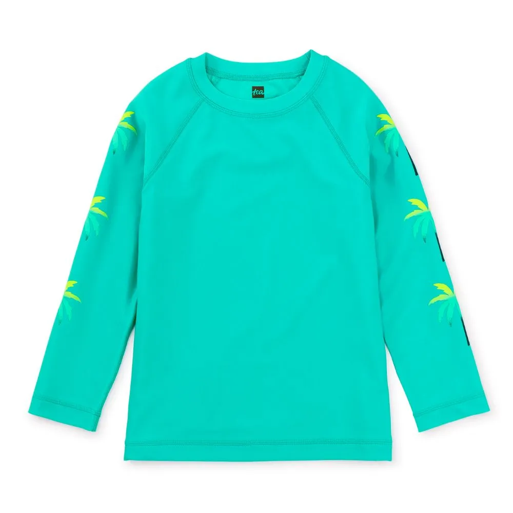 Tea Palm Sleeve Rash Guard